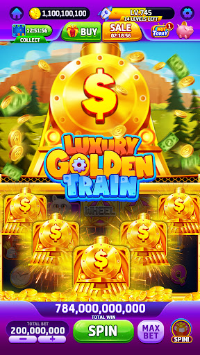 Jackpot screen